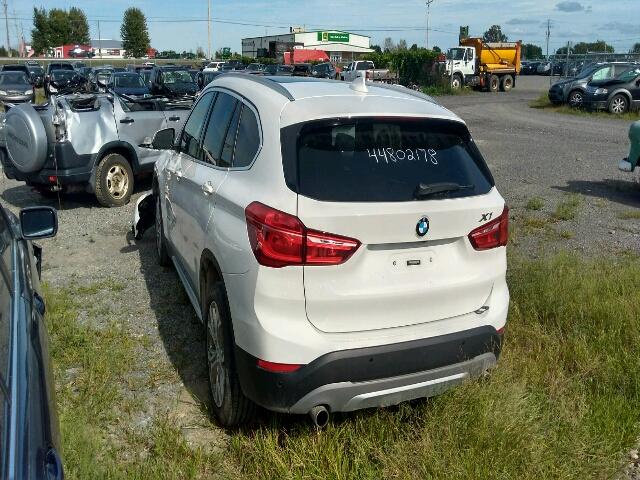 WBXHT3C3XH5F71419 - 2017 BMW X1 XDRIVE2 WHITE photo 3