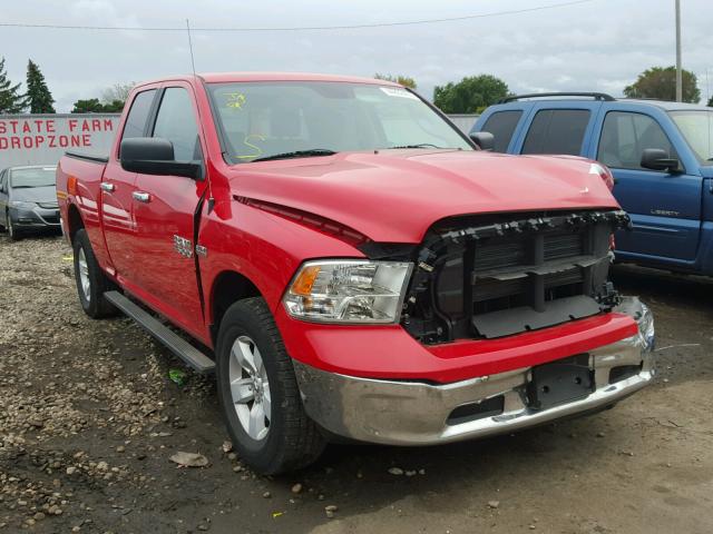 1C6RR7GT8FS640533 - 2015 RAM 1500 SLT RED photo 1