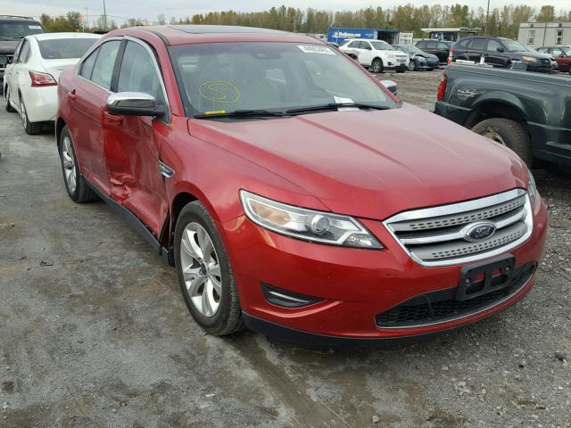 1FAHP2FW6AG109308 - 2010 FORD TAURUS LIM RED photo 1