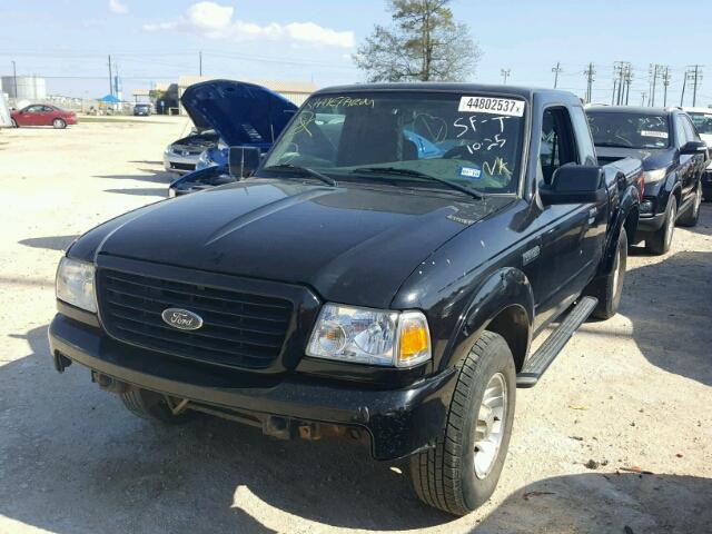 1FTYR14E19PA18905 - 2009 FORD RANGER BLACK photo 2