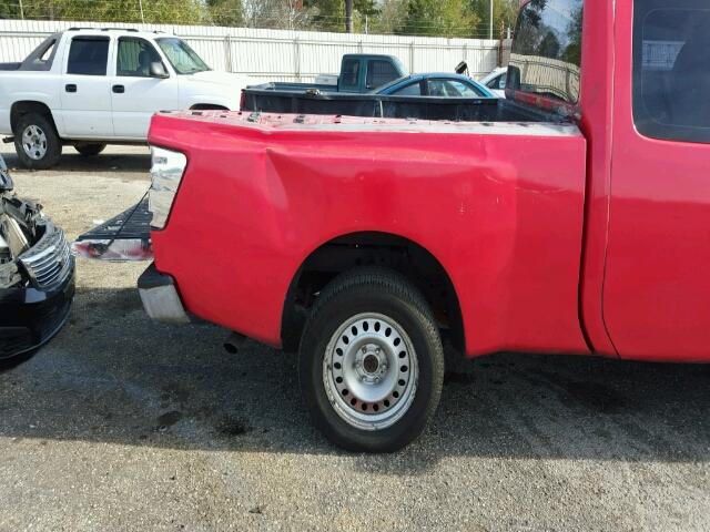 1N6BA06AX8N357624 - 2008 NISSAN TITAN XE RED photo 10