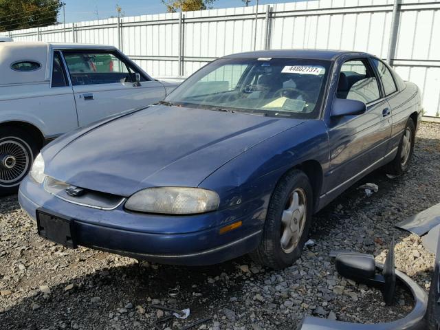 2G1WW12M2T9232276 - 1996 CHEVROLET MONTE CARL BLUE photo 2