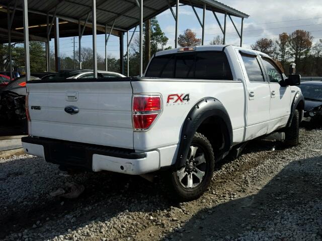 1FTFW1ET8CFA49353 - 2012 FORD F150 SUPER WHITE photo 4