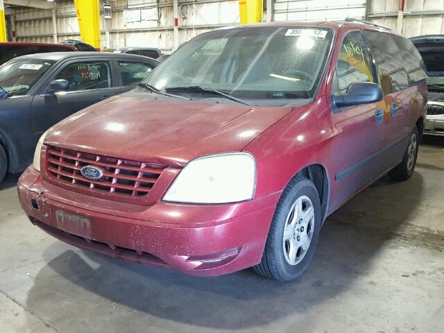 2FMZA51625BA03293 - 2005 FORD FREESTAR S MAROON photo 2