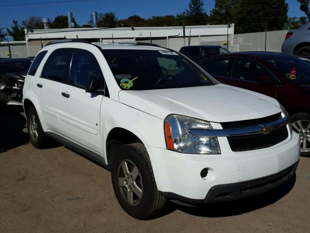 2CNDL13F276073883 - 2007 CHEVROLET EQUINOX LS WHITE photo 1