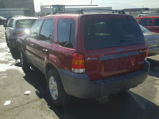 1FMYU96HX6KA20418 - 2006 FORD ESCAPE HEV MAROON photo 3