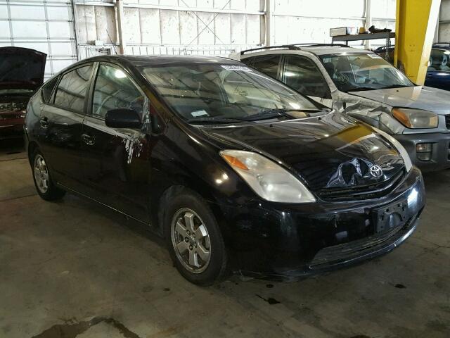 JTDKB20UX53108133 - 2005 TOYOTA PRIUS BLACK photo 1