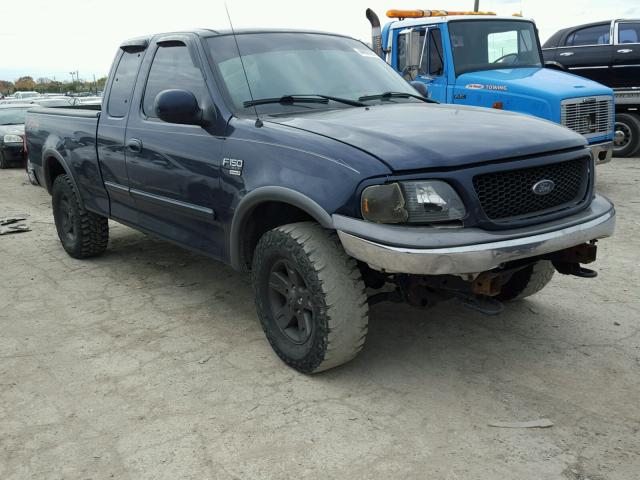 2FTRX18L93CA54367 - 2003 FORD F150 BLUE photo 1