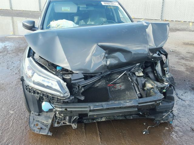 1HGCR2F37DA268691 - 2013 HONDA ACCORD LX CHARCOAL photo 7