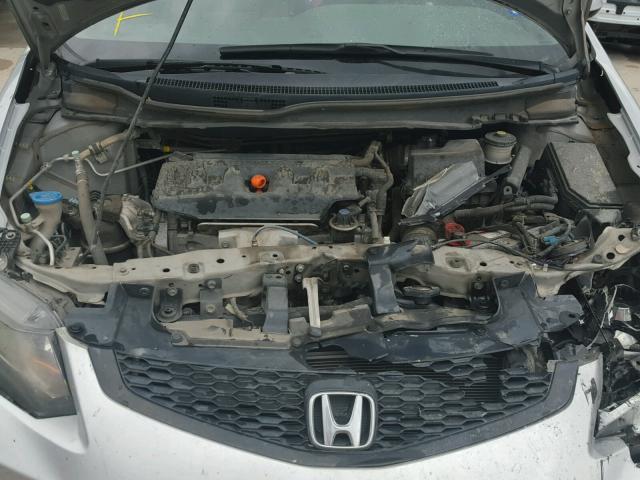 2HGFG3B88CH515002 - 2012 HONDA CIVIC SILVER photo 7