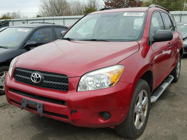 JTMBK33V165003223 - 2006 TOYOTA RAV4 RED photo 2