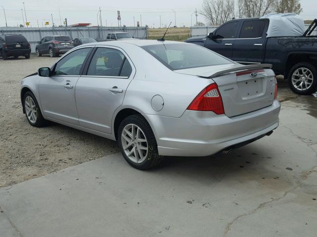 3FAHP0JG7CR425039 - 2012 FORD FUSION SILVER photo 3