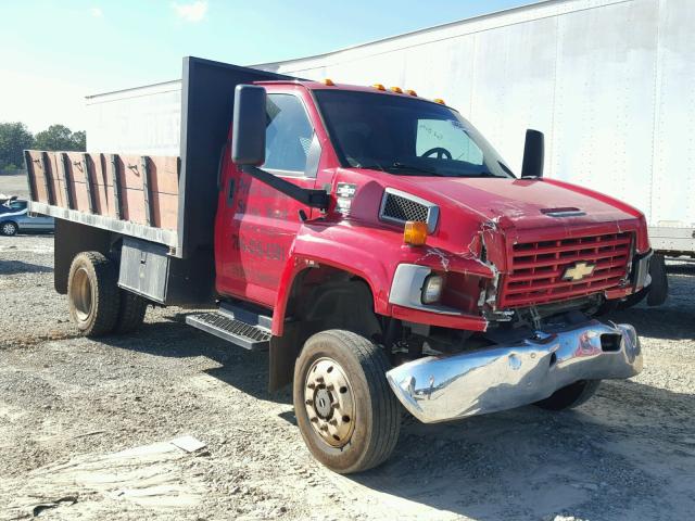 1GBE5C3285F512667 - 2005 CHEVROLET C5500 RED photo 1