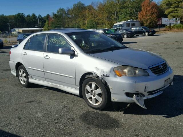 2T1BR32E76C627723 - 2006 TOYOTA COROLLA CE SILVER photo 1