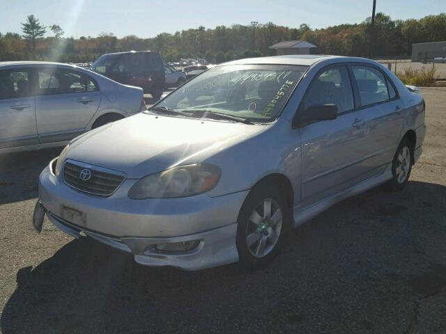 2T1BR32E76C627723 - 2006 TOYOTA COROLLA CE SILVER photo 2