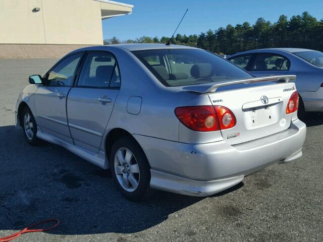 2T1BR32E76C627723 - 2006 TOYOTA COROLLA CE SILVER photo 3