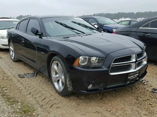 2C3CDXCT6CH287557 - 2012 DODGE CHARGER BLACK photo 1