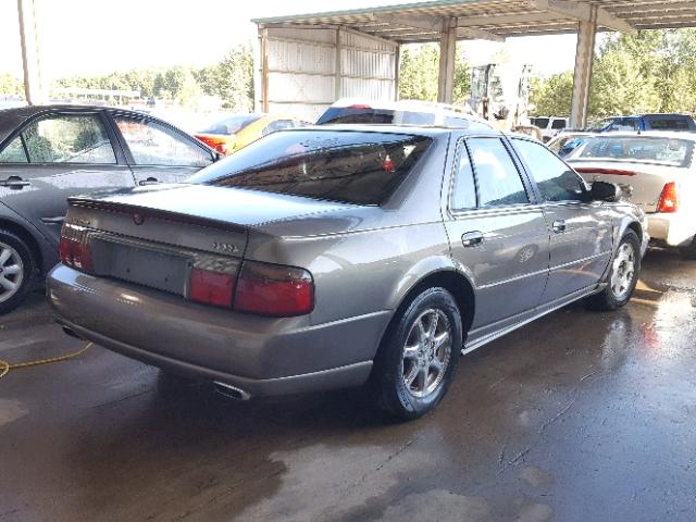 1G6KY5498WU906263 - 1998 CADILLAC SEVILLE ST GRAY photo 4