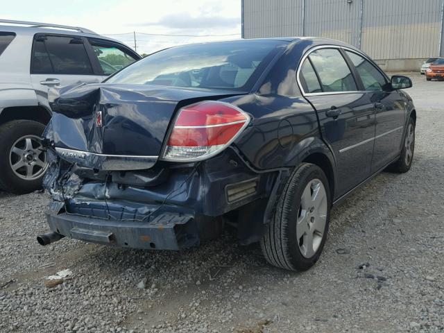 1G8ZS57N27F157157 - 2007 SATURN AURA XE BLUE photo 4