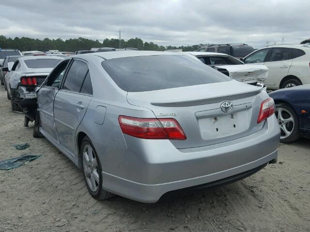 4T1BE46K07U624793 - 2007 TOYOTA CAMRY NEW SILVER photo 3