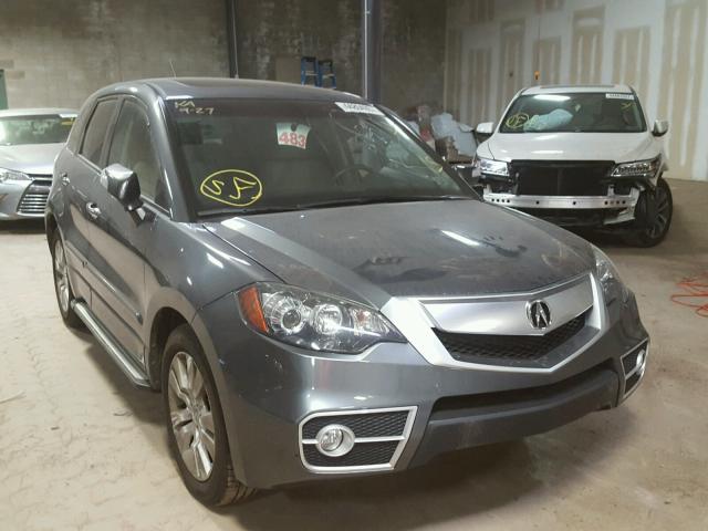 5J8TB1H58CA005122 - 2012 ACURA RDX TECHNO GRAY photo 1