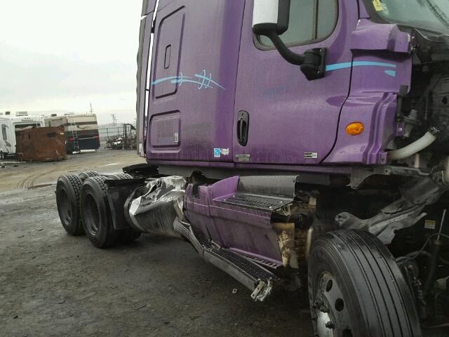 1FUJGLDR4BSBA3088 - 2011 FREIGHTLINER CASCADIA 1 PURPLE photo 10