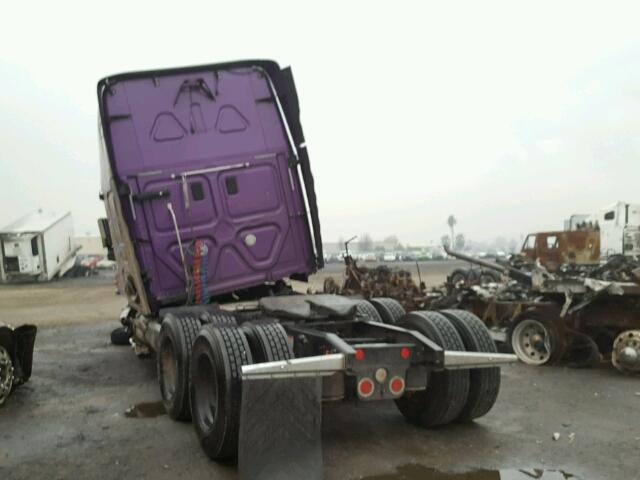 1FUJGLDR4BSBA3088 - 2011 FREIGHTLINER CASCADIA 1 PURPLE photo 3