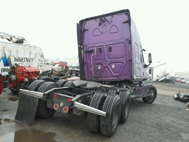 1FUJGLDR4BSBA3088 - 2011 FREIGHTLINER CASCADIA 1 PURPLE photo 4