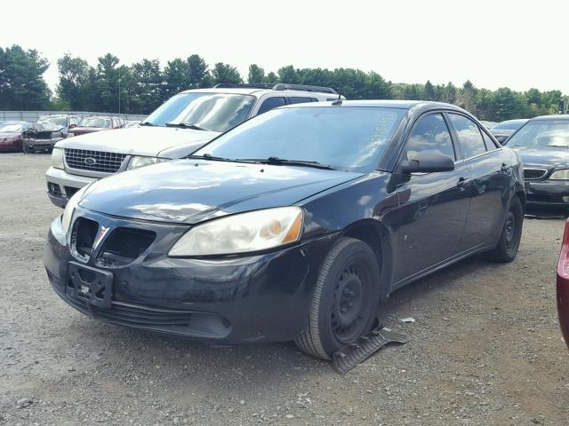 1G2ZF57B484167562 - 2008 PONTIAC G6 VALUE L BLACK photo 2