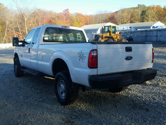 1FT8X3BT4EEB72551 - 2014 FORD F350 SUPER WHITE photo 3