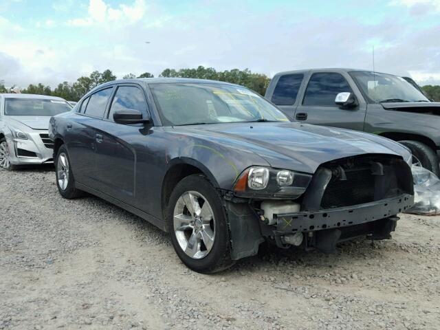 2C3CDXBG7EH265655 - 2014 DODGE CHARGER SE GRAY photo 1