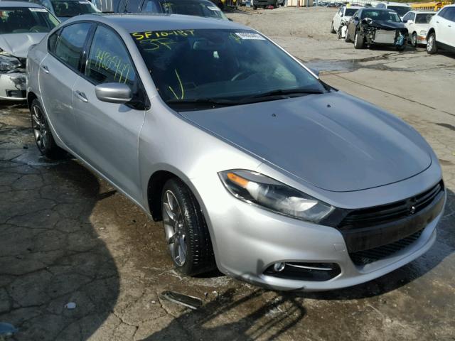 1C3CDFBB1FD299197 - 2015 DODGE DART SXT GRAY photo 1