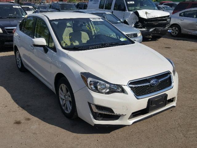 JF1GPAC62FH268516 - 2015 SUBARU IMPREZA PR WHITE photo 1