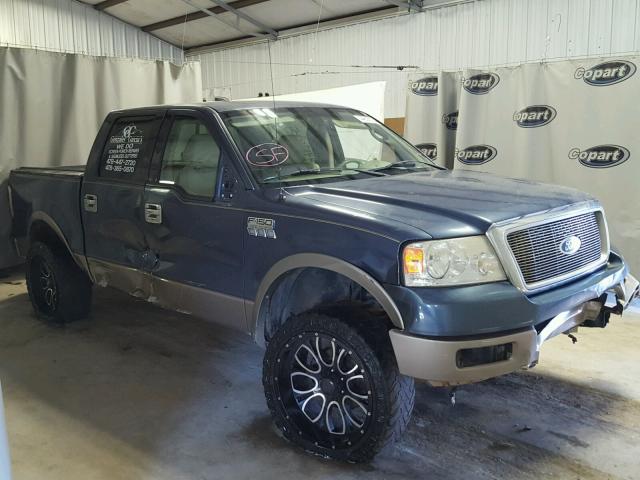 1FTPW12534KD49420 - 2004 FORD F150 SUPER BLUE photo 1