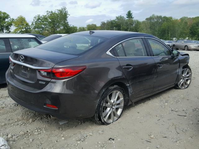 JM1GJ1V52G1475188 - 2016 MAZDA 6 TOURING GRAY photo 4