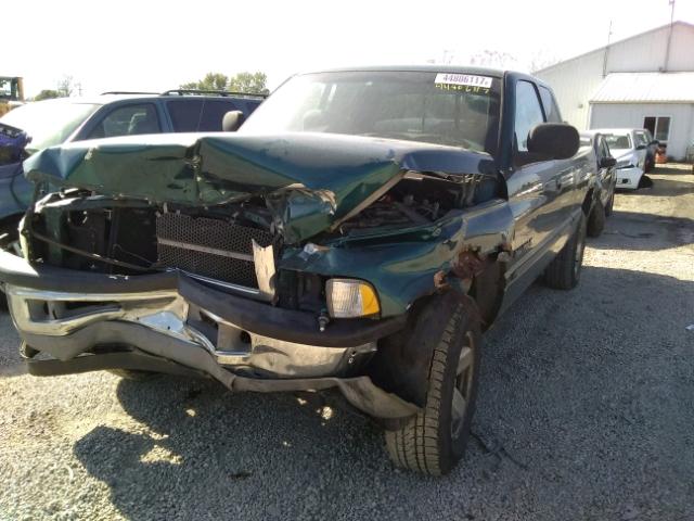 3B7HF13Y9XG208599 - 1999 DODGE RAM 1500 GREEN photo 2