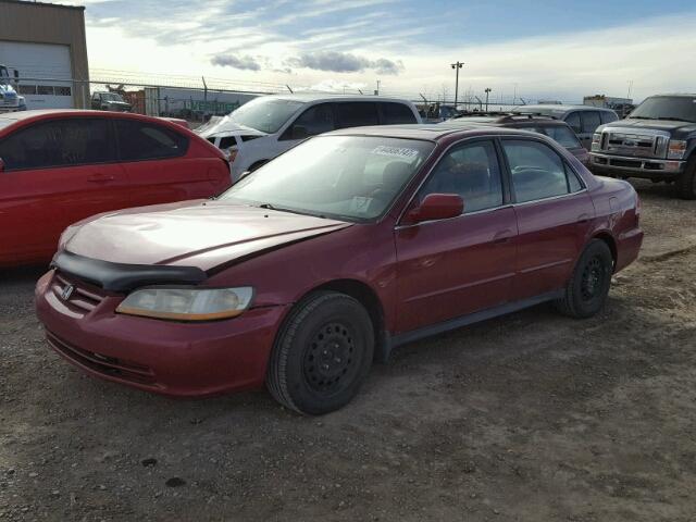 1HGCG66872A093171 - 2002 HONDA ACCORD EX RED photo 2