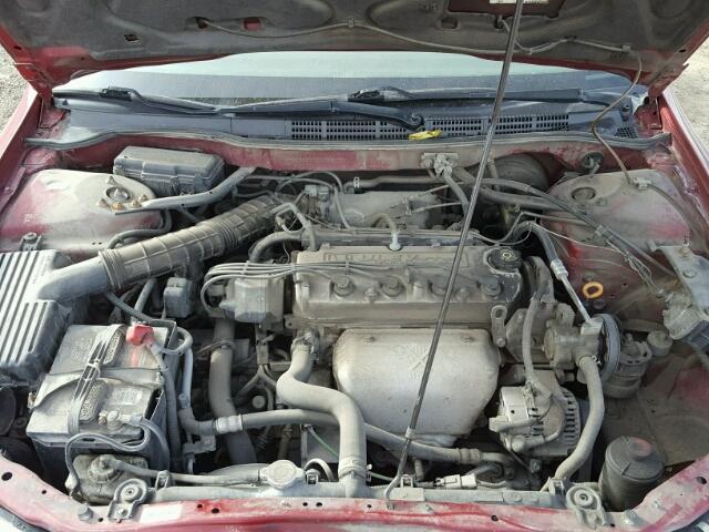 1HGCG66872A093171 - 2002 HONDA ACCORD EX RED photo 7