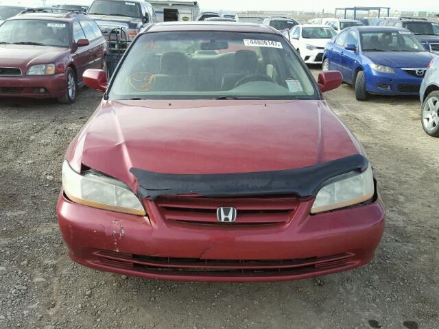 1HGCG66872A093171 - 2002 HONDA ACCORD EX RED photo 9