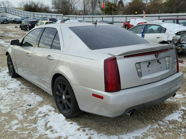 1G6DW677970118244 - 2007 CADILLAC STS SILVER photo 3