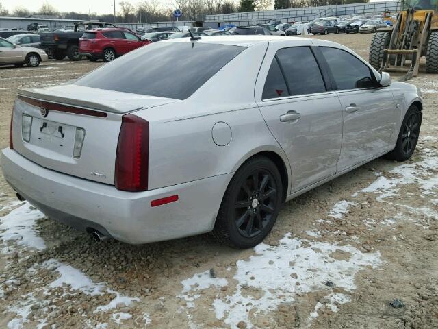 1G6DW677970118244 - 2007 CADILLAC STS SILVER photo 4