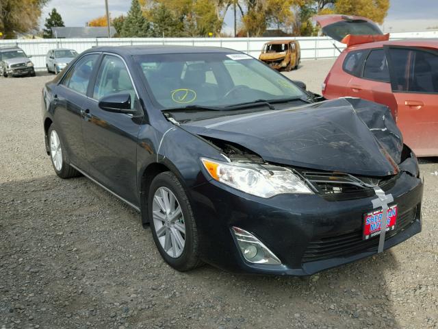 4T4BF1FK5DR332487 - 2013 TOYOTA CAMRY L BLUE photo 1