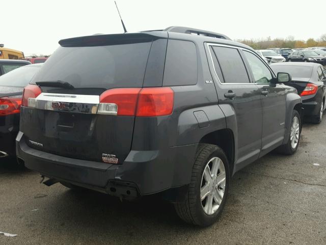 2CTFLEEW8A6300538 - 2010 GMC TERRAIN SL GRAY photo 4