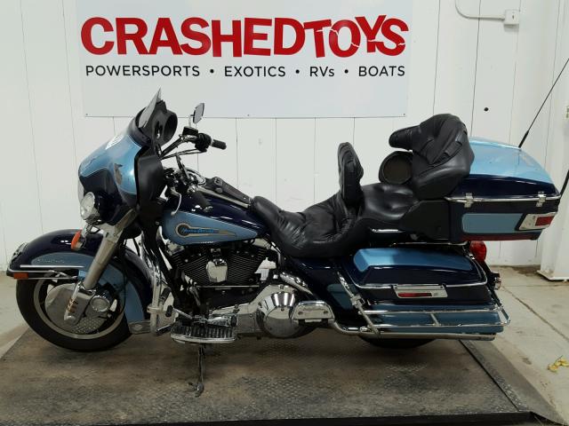 1HD1FLR18WY620376 - 1998 HARLEY-DAVIDSON FLHTCUI BLUE photo 3