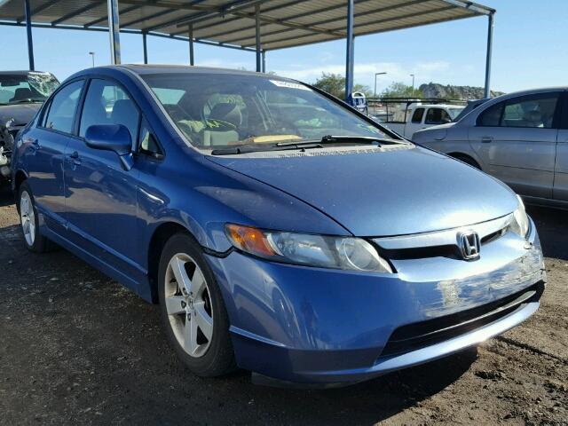 1HGFA16867L114170 - 2007 HONDA CIVIC BLUE photo 1