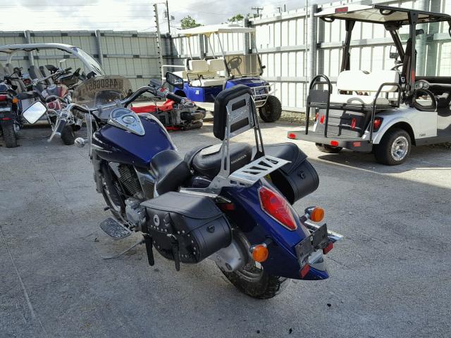 1HFSC52033A002209 - 2003 HONDA VT1300 S PURPLE photo 3