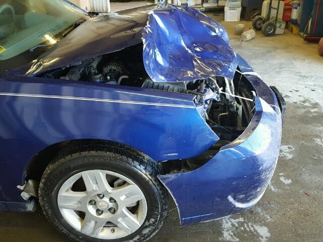 1G1ZT53836F162460 - 2006 CHEVROLET MALIBU LT BLUE photo 10