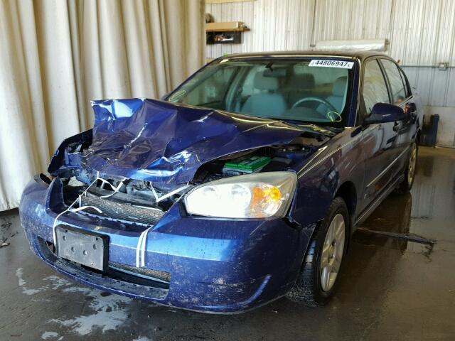 1G1ZT53836F162460 - 2006 CHEVROLET MALIBU LT BLUE photo 2