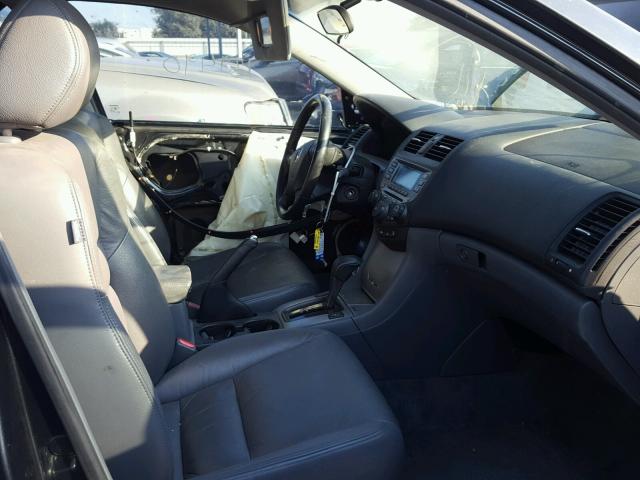 1HGCM56817A183233 - 2007 HONDA ACCORD EX BLUE photo 5