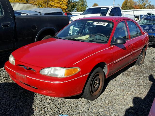 3FAFP13P51R183696 - 2001 FORD ESCORT RED photo 2